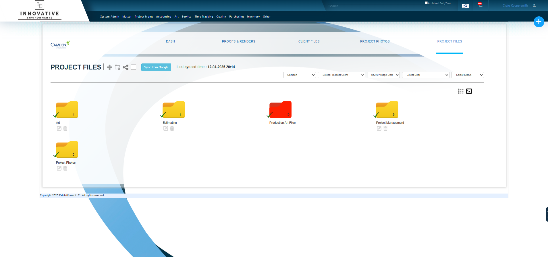ExhibitPower Google Drive Sync